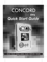 CONCORD DVX Guía de inicio rápido