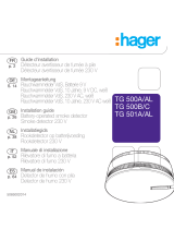 Hager TG 500A/AL Guía de instalación