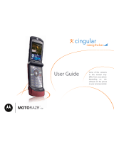 Motorola MOTORAZR V3R - CINGULAR Manual de usuario