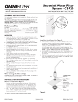 OmniFilter CBF20 Installation Instructions Manual