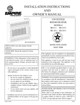 Empire SR-30-3 Installation Instructions And Owner's Manual