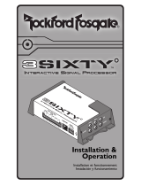 Rockford Fosgate 3sixty Installation & Operation Manual