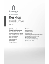 Iomega 34268 - eGo Desktop 1 TB External Hard Drive Guía de inicio rápido