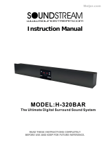 Soundstream H-320BAR Manual de usuario