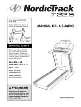 NordicTrack T 22.5 Treadmill Manual de usuario