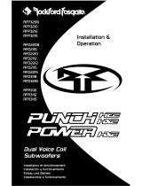 Rockford Fosgate Punch HE2 Manual de usuario