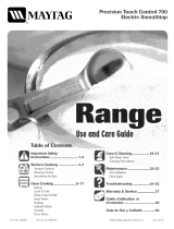 Maytag MER5775RAB - Ceramic Range Guía del usuario