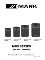 Mark MBS 105A USB Manual de usuario