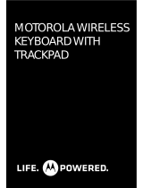 Motorola Wireless Keyboard with Trackpad Getting Started Manual