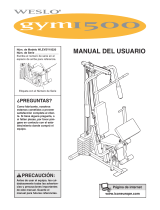 Weslo Gym 1500 Manual de usuario