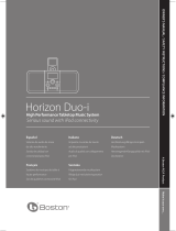 Boston Horizon Duo-i El manual del propietario
