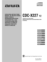 Aiwa CDC-X227 YZ Manual de usuario