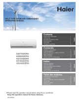 Haier AS07GS2ERA - Instrucciones de operación