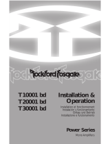 Rockford Fosgate Power T1000-1bd Manual de usuario