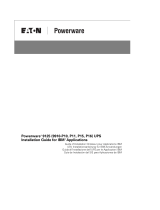 Eaton Powerware 9125 Guía de instalación