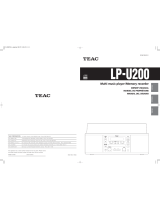 TEAC LP-U200 El manual del propietario