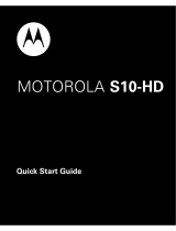Motorola S10-HD Guía de inicio rápido