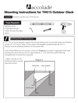 Craftmade Accolade TH015 Mounting instructions