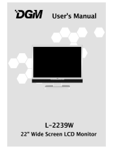 DGM L-2239W Manual de usuario