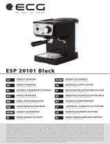 ECG ESP 20101 Black Manual de usuario