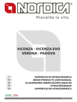 La Nordica Ceramic glass top kit for the Vicenza Evo kitchen El manual del propietario