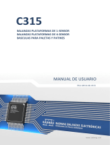RADWAG C315.6/15.C3.K Manual de usuario