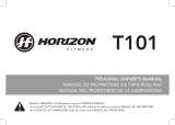 Horizon Fitness T101 Guía del usuario