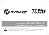 Horizon Fitness 7.0AT El manual del propietario