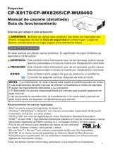 Hitachi CPWX8265 El manual del propietario