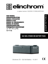 Elinchrom ELB 500 TTL - Battery Manual de usuario