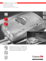 Marantec Comfort 211 EOS accu/solar El manual del propietario