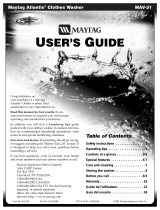 Maytag Atlantis MAV-31 Manual de usuario