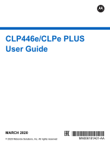 Motorola CLP446e Manual de usuario