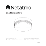 Netatmo Smart Smoke Alarm NSD01 El manual del propietario