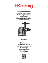 H.Koenig HSX16 El manual del propietario