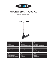 Micro Mobility Sparrow XL El manual del propietario