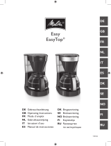 Melitta Easy II 1023-02 Noir El manual del propietario