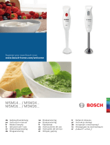 Bosch MSM66155 El manual del propietario
