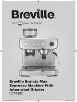 Breville BARISTA MAX VCF126X01 El manual del propietario