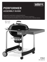 Weber Performer GBS Charcoal Grill 57 cm noir El manual del propietario