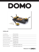 Domo DO8712W Gourmet Set El manual del propietario