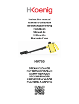Hkoenig NV700 Nettoyeur vapeur El manual del propietario