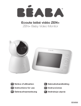Beaba Ecoute bébé avec vidéo Zen+ 930294 El manual del propietario