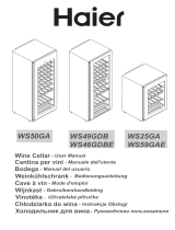 Haier WS25GA Manual de usuario
