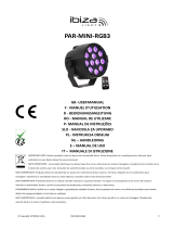 Ibiza Light PARBAT-RGB3 Manual de usuario