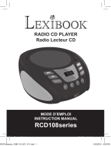 Lexibook RCD108SP Spider Man El manual del propietario
