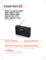 ESSENTIELB Studio XL 2 DAB+ El manual del propietario