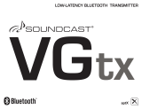 Soundcast VGtx Manual de usuario