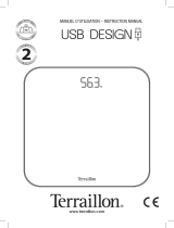 Terraillon USB DESIGN El manual del propietario