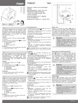 Hager TRB201 Guía de inicio rápido